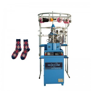 販売用の靴下を作るための自動編みダブルシリンダー靴下機