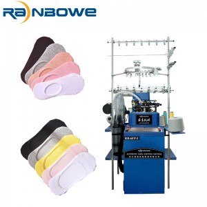 Macchine automatiche di maglia di calzini invisibili automatizati per a fabricazione di calzini