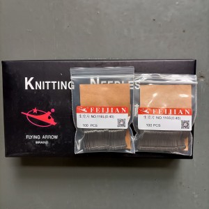 Feijian Factory Knitting Needles Sinker Stokin Aksesori Mesin