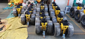 Kolesá na kolieskach s vysokou záťažou Gumová pneumatika Pojazdné kolieska ISO pre prepravný kontajner