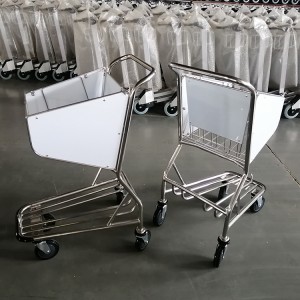Nakupovalni vozički za brezcarinsko trgovino s 4 kolesi Vozički za letališko prtljago Nakupovalni voziček Letališki voziček