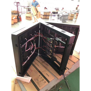 Outdoor double side front service waterproof cabinet