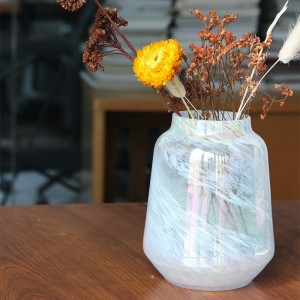 КРФ Врућа продаја шарене стаклене вазе различите величине и узорка