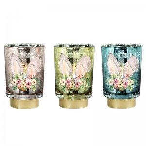 QRF Hot Selling Paschae Glass Votives, Candle Habiters & Table Lamp