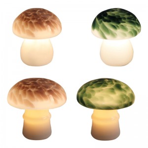 I-QRF Hot Selling Unique Design Mushroom Shape Battery Powered Table Lamp