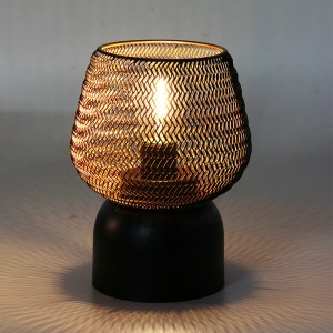 I-QRF Best Sales Unique Design Indoor Black Iron LED Lamp