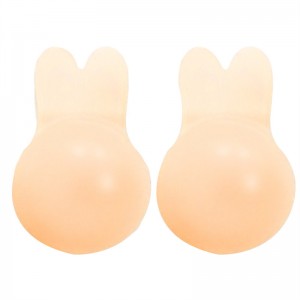 Invisible BH / Silicone Invisible BH / Rabbit Push Up Silicone Nipple Cover