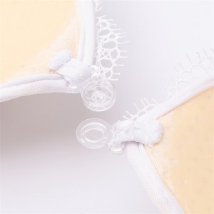 White Lace Charming Invisible Adhesive Bra Untuk Majlis Perkahwinan