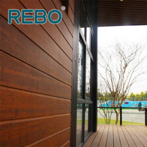 REBO 強くて耐久性のある難燃性竹クラッディング壁パネル