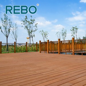 Slip Resistance Natural Strand Woven Decking Bamboo Decking for Outdoor Application