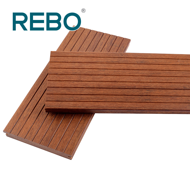 Strong and density carbonized bamboo outdoor flooring Featured Image