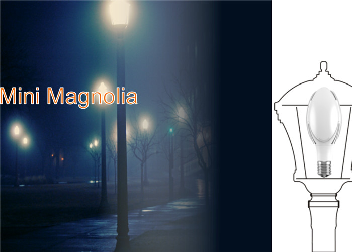 With Daylight Sensor Mini Magnolia Smart Street Lamp  (2)