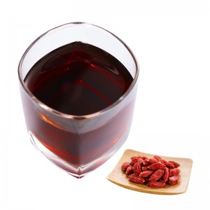 පැහැදිලි කරන ලද Goji Berries Juice Wolfberry Drink Zero Additive