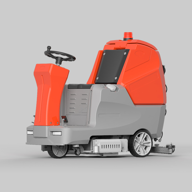 R-X900G Ride On Floor Scrubber Sweeper