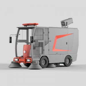 R-S20 Electric four-wheel road sweeping truck