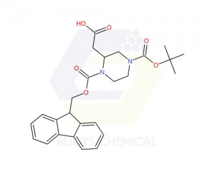 183742-34-9 |(+/-)-2-羧甲基-哌嗪-1,4-二羧酸4-叔丁基酯1-(9h-芴-9-甲基)酯