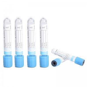 Disposable Blue Cap Pt Blood  Vacuum Collection Tube