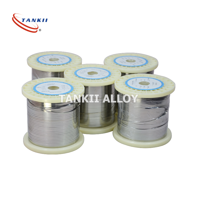 0cr25al5 Fecral Heating Element Coil Wire Heating Element Flat Wire para sa defrosting at de-icing elements