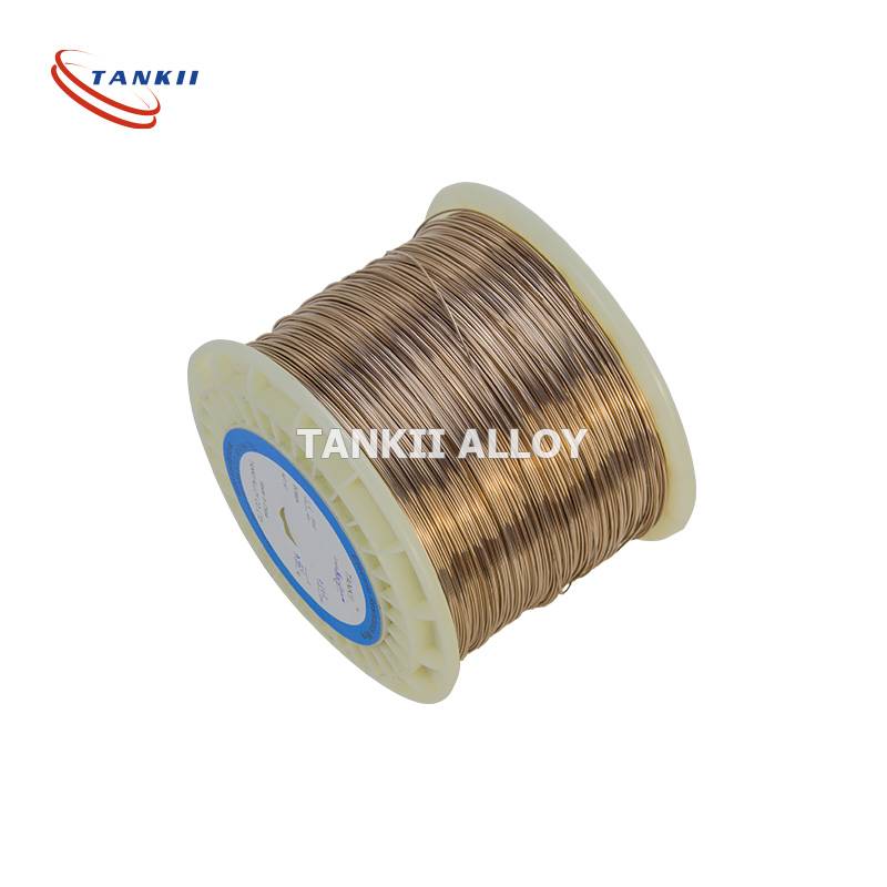 Alloy 290/Manganin 43 manganese copper-manganese-nickel alloy wire alang sa precision wire wound resistors