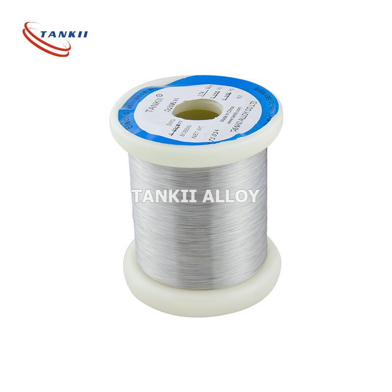 Tankii 0,09 mm para resistencias bobinadas Alambre de aleación de níquel puro 200 de níquel puro 201 utilizado en la industria eléctrica