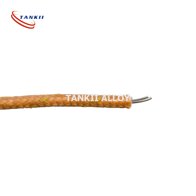 Tankii insulated k hom thermocouple extension hlau 0.71mm