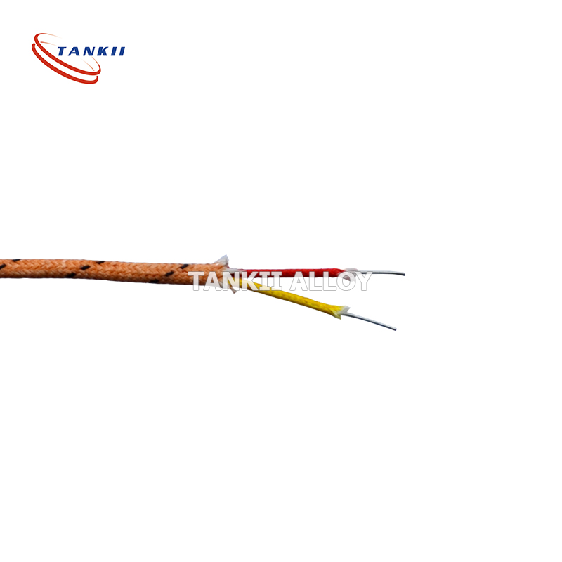 ចិន K/J/E/T/N/ ប្រភេទ K Nicr-Nisi Thermocouple Cable Wire ជាមួយ PVC Inslution