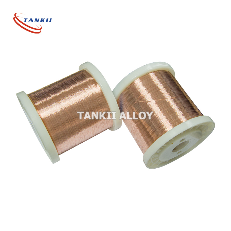 Tankii Cuprothal 15/CuNi10 cable de resistencia de calentamiento eléctrico fino brillante para pantalla LED