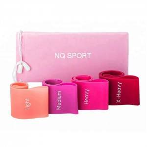 Factory Resistance Band NQ Sport Gym Groothandel Latex Mini Band Oefenstel