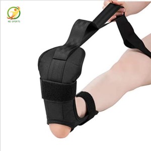 Wholesale OEM China Bag-ong Disenyo Adjustable Bands Fitness Yoga Stretching Strap Leg Stretcher