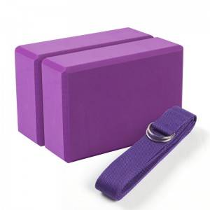 Vidiny tsara indrindra amin'ny EVA Foam Pilates Fitness Portable Yoga Balance Block