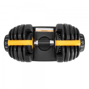 Hot selling wholesale Adjustable Gym Fitness Training Equipment Portable Colorful dumbbell set