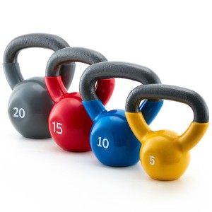 China Supplier China Hot Sale Dual Color Vinyl Kettlebell
