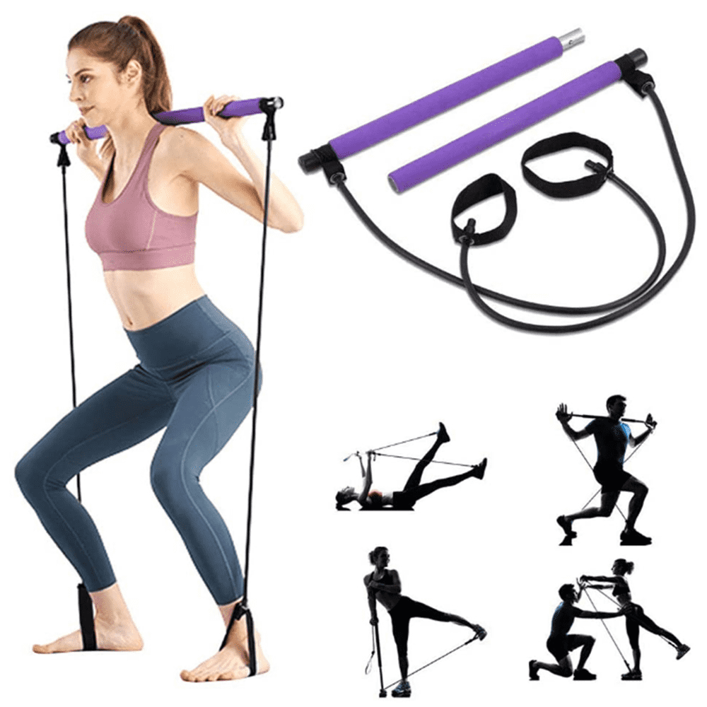 Vânz cu ridicata Pilates Yoga Stick portabil pentru exerciții de gimnastică acasă