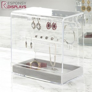 Customized Shaped Acrylic Earring Display Stand