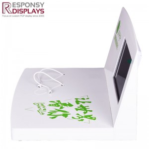 Countertop Acrylic Camera Display Stand With LCD