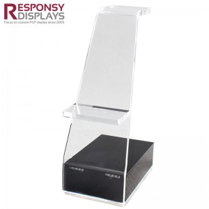 China wholesale Phone Accessories Rack - Custom Simple Design Counter Clear Acrylic VR Headset Display Rack – Responsy
