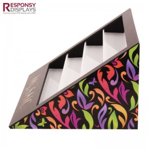 Customized Counter-top Beauty Rack Acrylic Nail Polish Display Stand For Retail Store