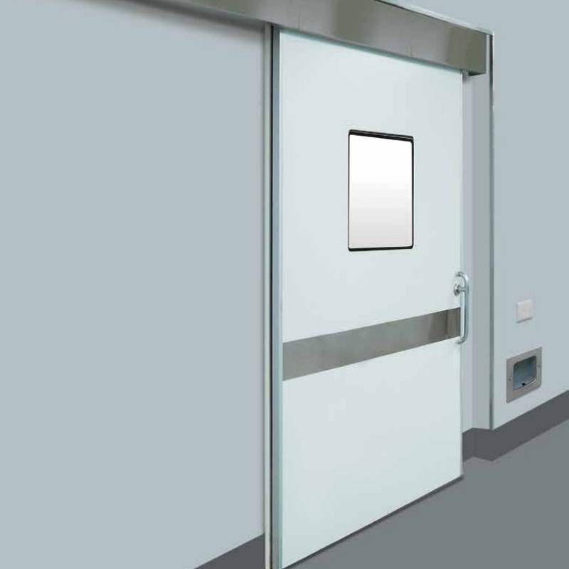 Porta Automática Hermetec para Sala Cirúrgica (tipo embutido)