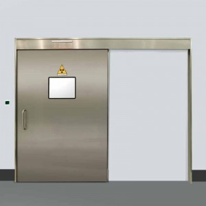 Автоматическая дверь с защитой от рентгеновского излучения (1-3 ммпа)