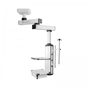 Double arm surgical tower