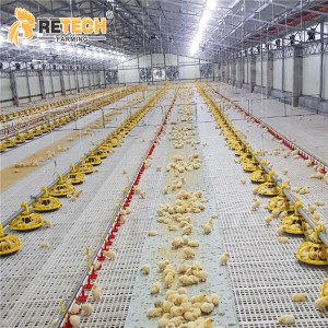 RETECH Automatic Broiler Floor System with Plastic Slat