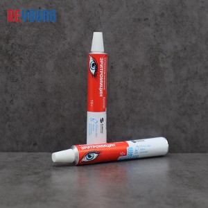 ຂາຍຮ້ອນ Custom Printing Pure Aluminum Tube For Packaging Cosmetic Ointment Soft Squeeze Aluminum Tubes