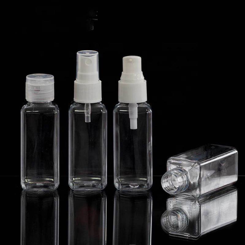 Discount wholesale Spray Bottles For Sale -  Hot Sale  PET Square Plastic Bottle for Shower Gel Packaging – Reyoung