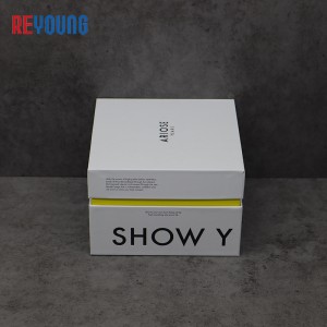 ढक्कन र आधार उपहार बक्स - आधारित र ढक्कन खाली प्याकिङ कार्बोर्ड बक्स कस्टम लोगो हार्ड प्याकेजिङ्ग बक्सहरू उपहारका लागि - Reyoung