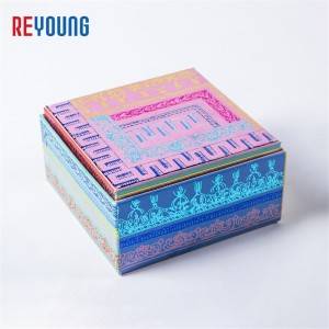 Custom Logo Rigid Paper Packaging Gift Box With Lid