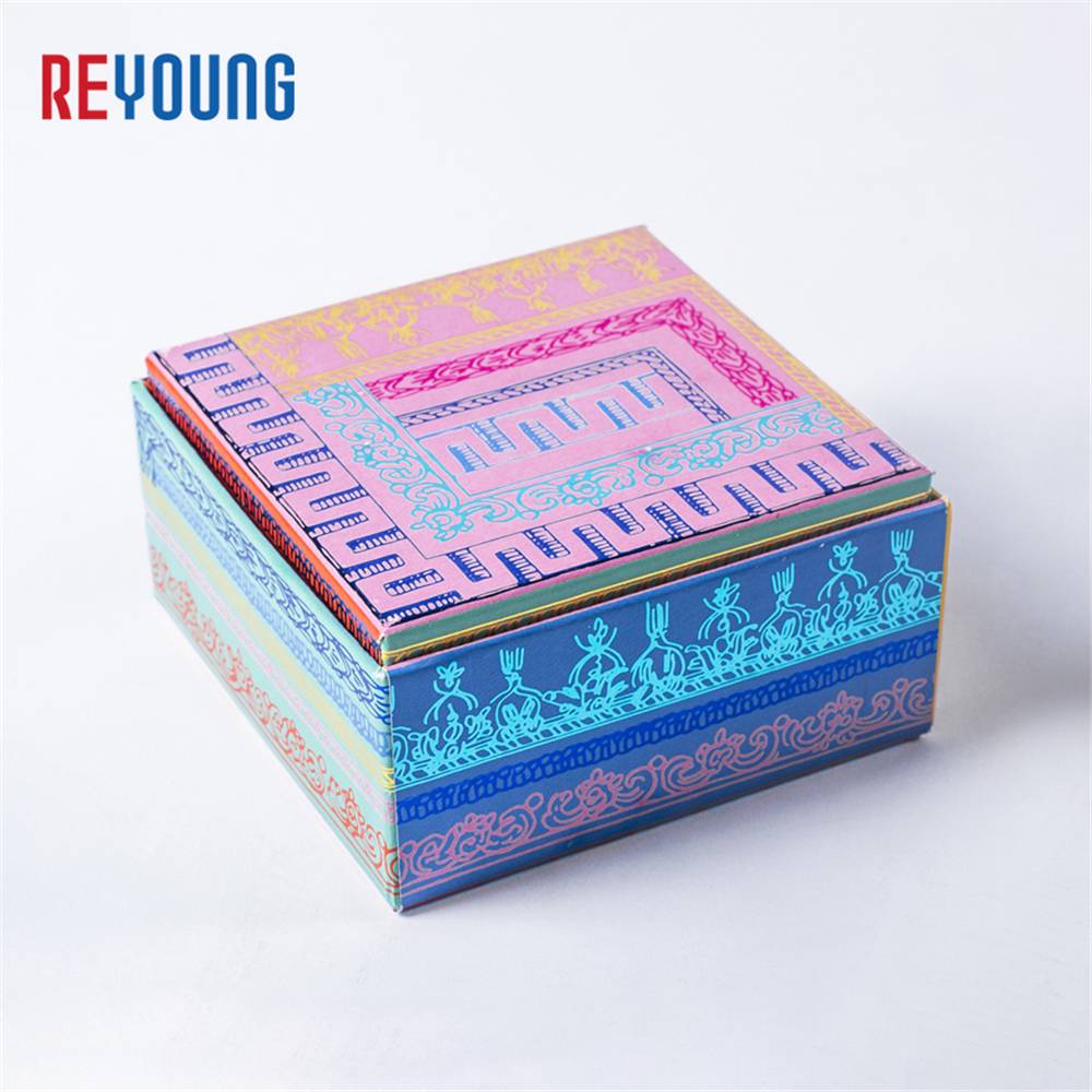 Custom Logo Large Rigid Paper Packaging Gift Box With Lid (1)