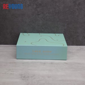 Cardboard Pob Khoom Plig Teeb Box - Custom Empty Magnetic Paper Box Rau Kab tshoob lossis Niam Hnub - REYOUNG