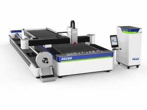Double Platform Metal Sheet & Tube Fiber Laser Cutting Machine