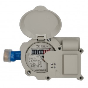 Pulse reader for Diehl dry single-jet water meter