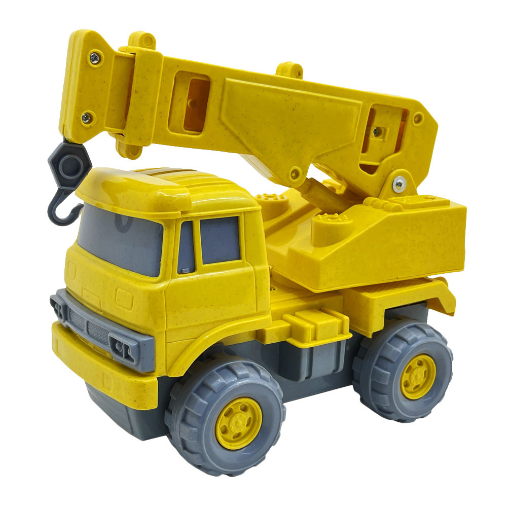 Eco-Friendly Wheat Straw Mobile Crane Toy – Ignite Your Child’s Engineering Dreams